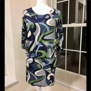 Gorgeous BCBGMAXAZRIA drop waist mini dress!